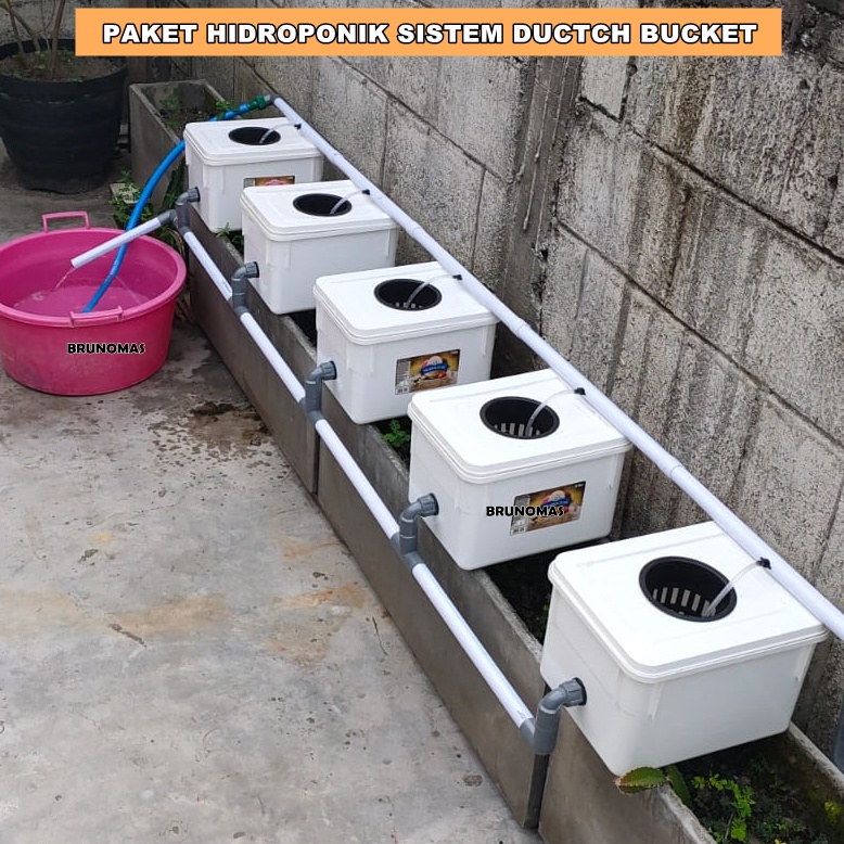 Jual Paket Hidroponik Sistem Dutch Bucket Box Shopee Indonesia