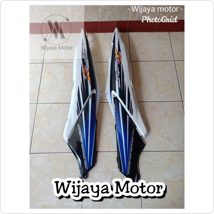 cover body bodi belakang supra x 125 d supra x 125 lama 2005 2006  wijaya motor