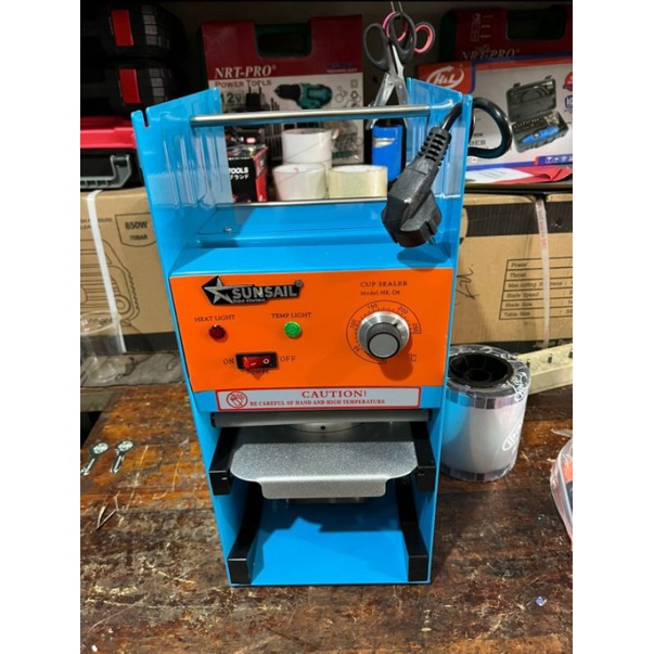 Mesin Press Plastik - Cup Sealer - Sunsail 22OZ