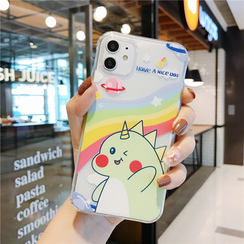 Unicorn rainbow printing anticrack case oppo a95 5g reno 5z a15 a31 a1k a54 a5s a7 a12 a5 a9 2020 f1 plus f3 plus f5 f7 f9 f11 pro c1 c2 reno 2 2f 3 4 pro 4f 5 5f