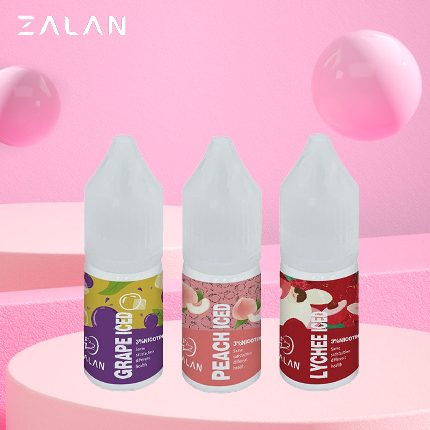 ZALAN JUICE LIQUID 10ML 30MG-50MG - All Flavours Kompatibel RELX / SNOWPLUS [Relx polong Isi Ulang EMPTY POD]