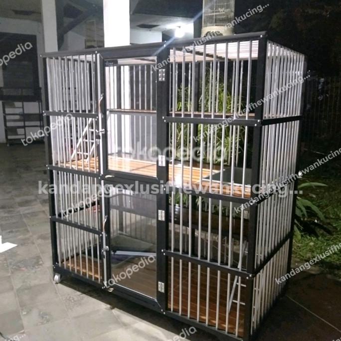 kandang kucing tingkat 2 xl