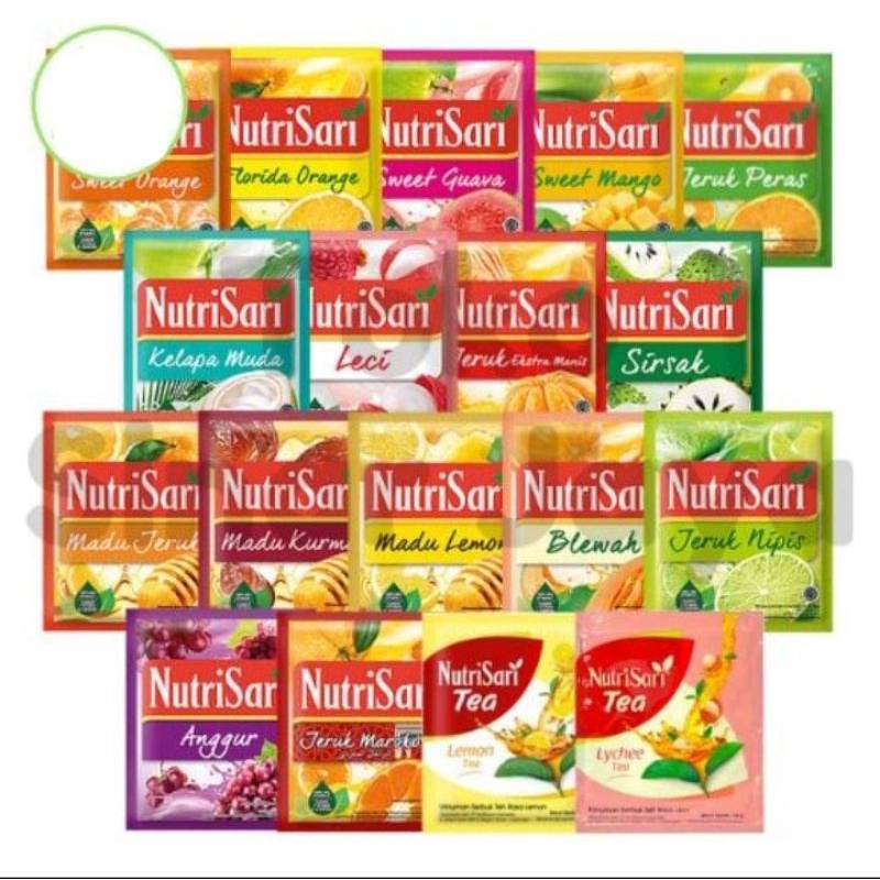 

NUTRISARI ALL VARIANTS 10 PCS x 14 gr