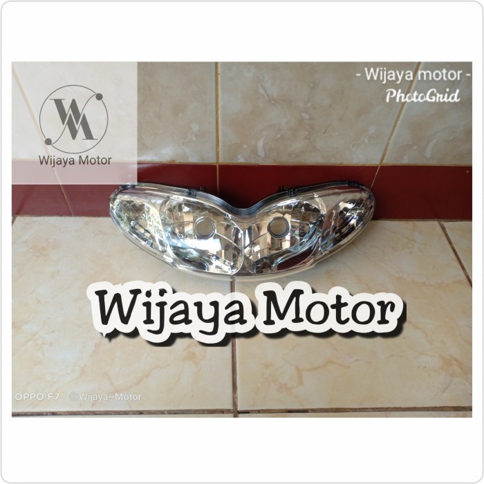 headlamp reflektor lampu depan jupiter z jupiter lama old  wijaya motor