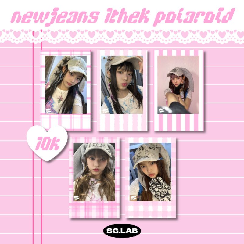 [SG.LAB] NWJNS NEWJEANS FANMADE POLAROID