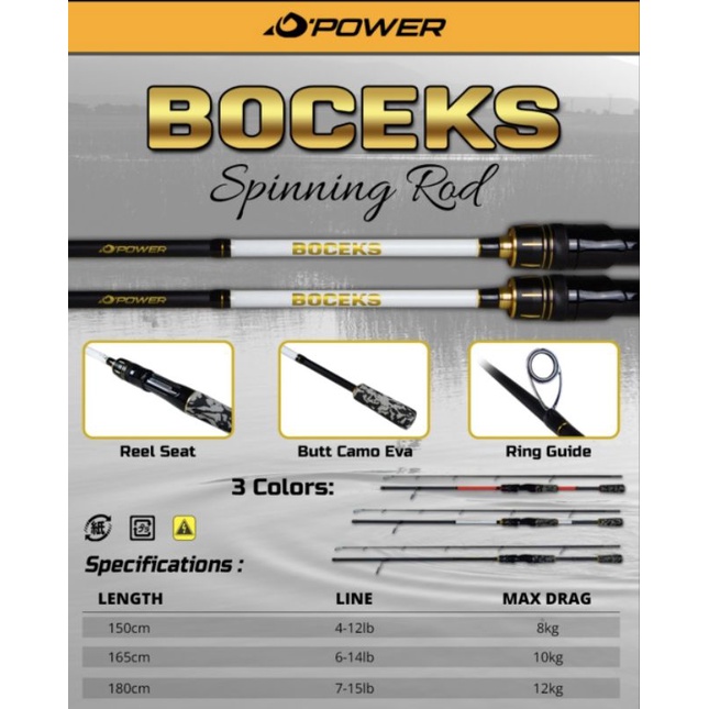 joran spining d power boceks carbon solid