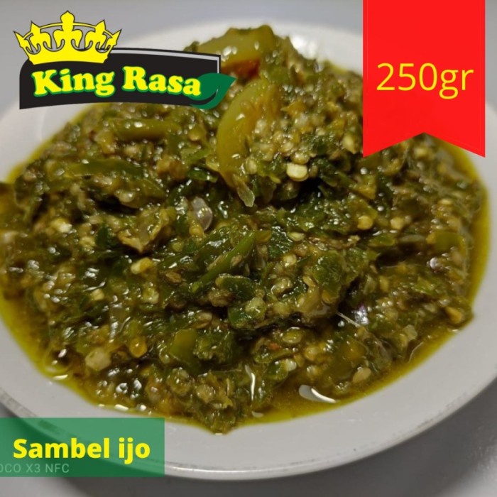 

Asa Sambal Hijau Padang Sambal Ijo Padang 250 Gr King Rasa Frozen