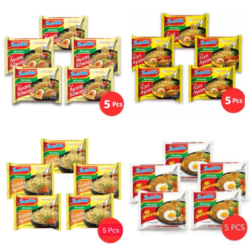 

Indofood Indomie Bundling 5pcs