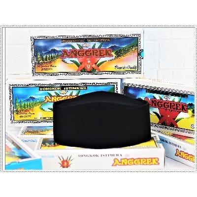 Songkok Hitam Songkok Peci Hitam Anggrek Susun - Ready Peci Hitam Remaja dan Dewasa