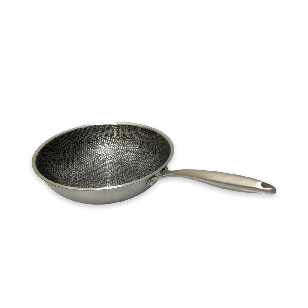 [RS] FRYPAN WOK PAN PANCI PENGGORENGAN ANTI LENGKET MOTIF HONEYCOMB LABA-LABA