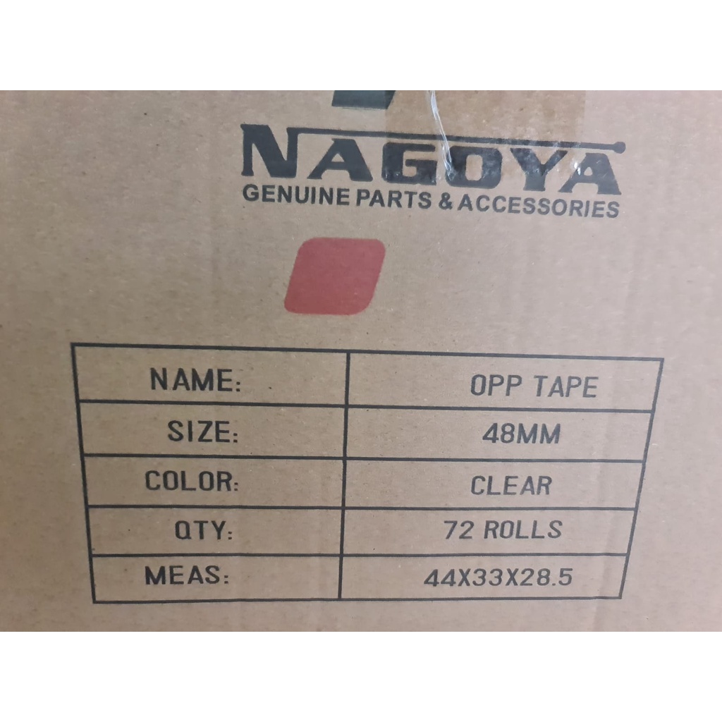 

LAKBAN NAGOYA BENING COKLAT 45MM X 75METER 82YARD "PER DUS