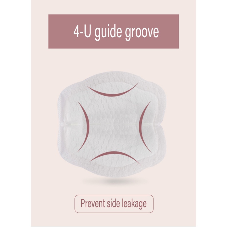 Breast Pad Disposable 100pcs 150ml Absorption Anti-leak Nursing pad Breastpad Breathable Thin＆Light  Angel Mommy WAI100