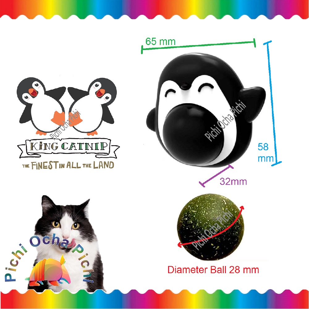 Ultimate Penguin Cat Nip Herbal Penenang dan penyemangat kucing Sahabat Bulu anda
