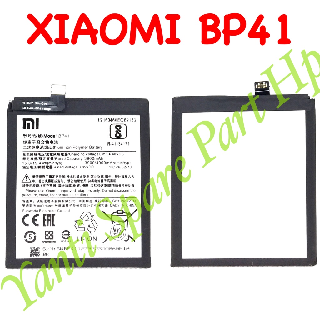 Baterai Xiaomi Redmi K20 K20 Pro MI 9T BP41 Original Terlaris New