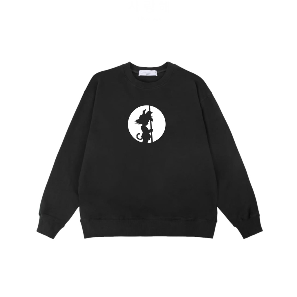 crewneck anak laki laki prempuan sweater hoodie DRAGON BALL anak tanggung usia 5 6 7 8 9 10 11 12 13