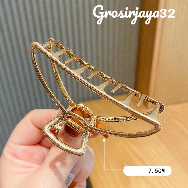 ( GROSIRJAYA32) Jedai Logam SHELOMITA Jepitan Rambut Korea Style