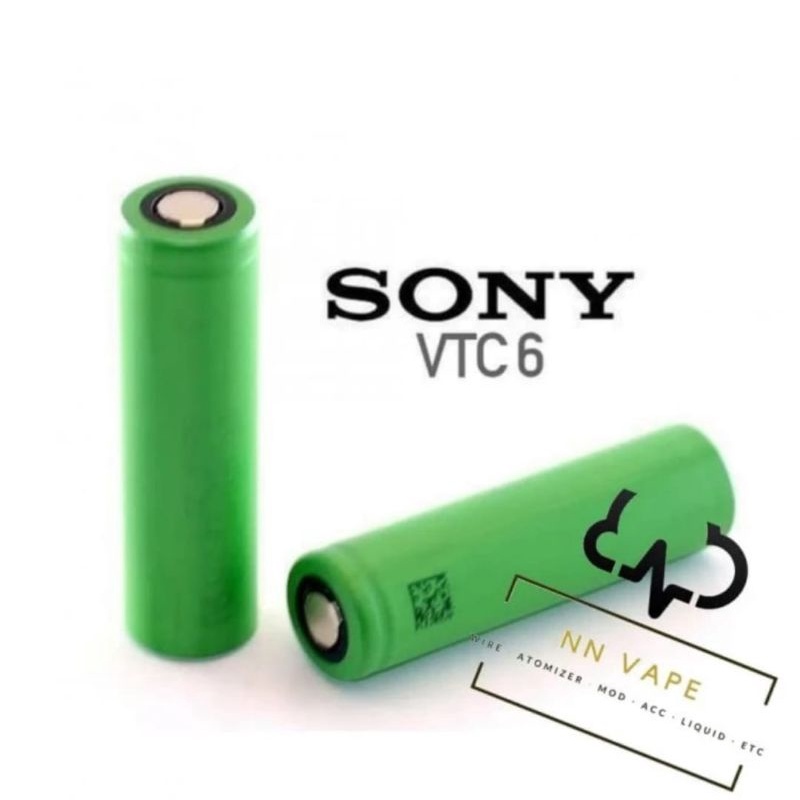 Battery SONY VTC6/SONY VTC 6 18650 3000mAh (Authentic) HARGA 4 BATREI