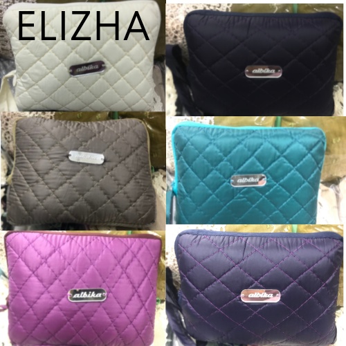 ELIZHA MUKENA 2 IN 1 MINI TIPIS PARASUT PREMIUM KOREA TRAVEL KOTAK