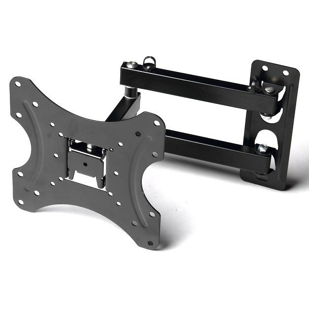 Taffware Telescopic TV Bracket VESA 200 x 200 for 17-42 Inch TV - X-200 - Black