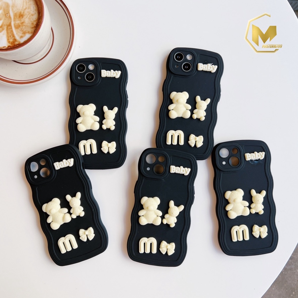 Y026 SOFTCASE 3D KARAKTER RABBIT MODEL GELOMBANG WAVE FOR VIVO Y12 Y15 Y17 Y15S Y01 Y16 Y02S Y20 Y12S Y20I Y20S Y21S Y33S Y22 Y22S Y35 Y75 Y55 T1 Y30 Y50 Y30I Y51 Y53 Y83 Y91 Y95 V5 LITE Y66 V21 V23E V25 V25E PRO MA3850