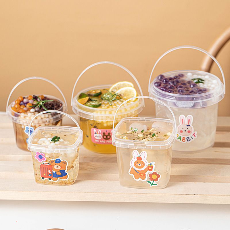 BOX DESSERT / CUP MAKANAN / TOPLES DESSERT/CUP EMBER - KOTAK
