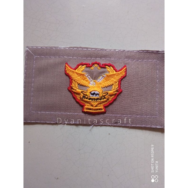 Bordir super timbul 3D Pin Pdl N46endra Gaja5ora, Pin Letting Angkatan 46 bordir nagendra gajasora