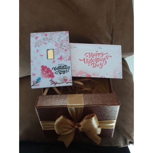 LM Emas Antam Hampers Happy Valentine Gift Series Custom