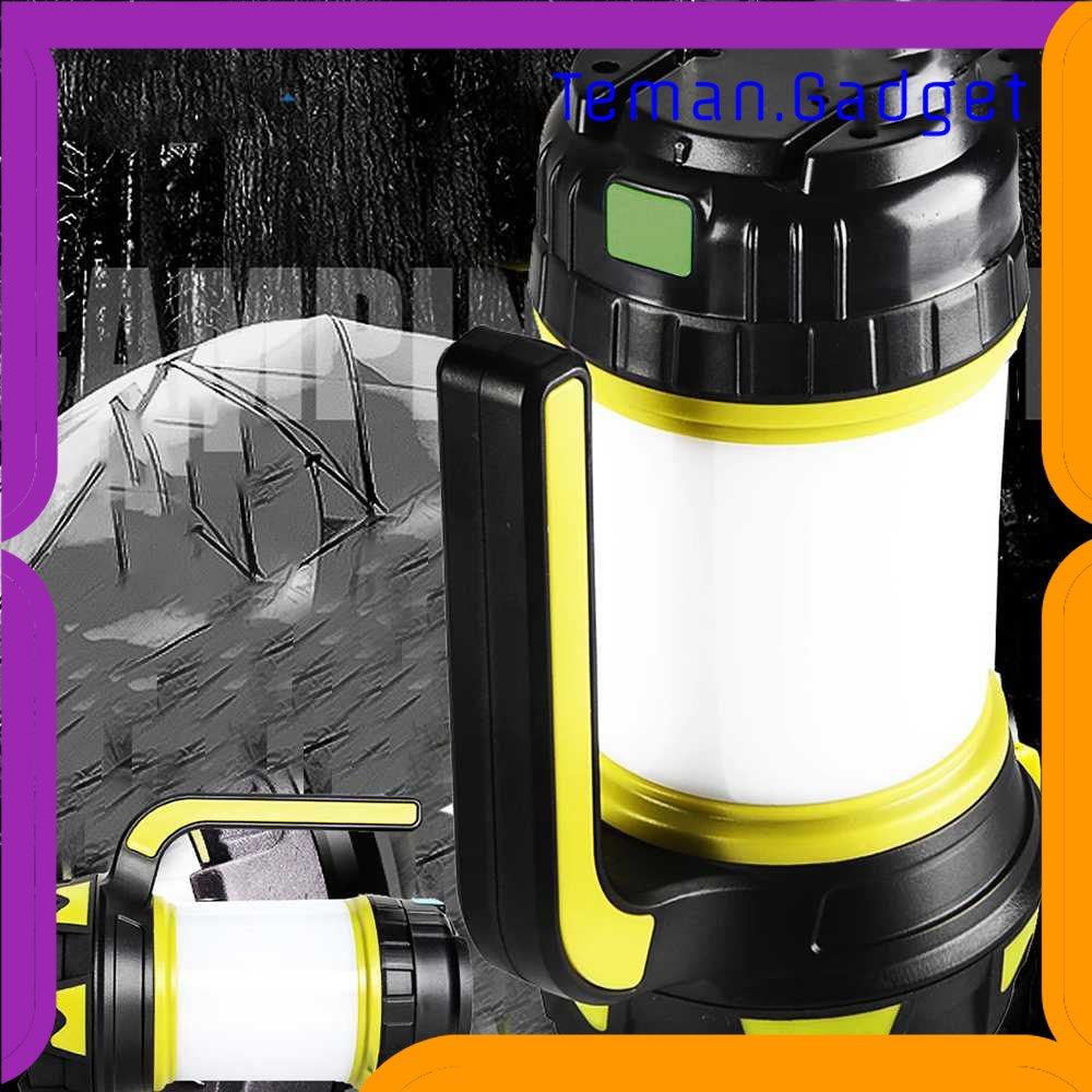 TG-SNT AEFJ Senter LED Portable Flashlight 6 Modes Power Bank - HC-261