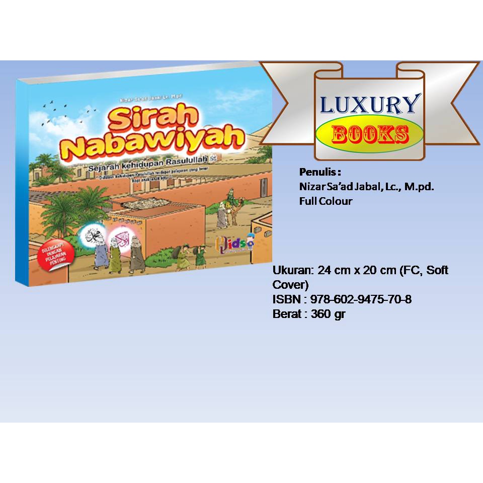 

Buku Anak-Sirah Nabawiyah ( Edisi Soft Cover)