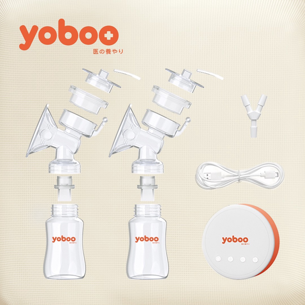 [BabyFriendly] Yoboo Double Electric Breast Pump / Pompa ASI Ganda Elektrik YB-0024