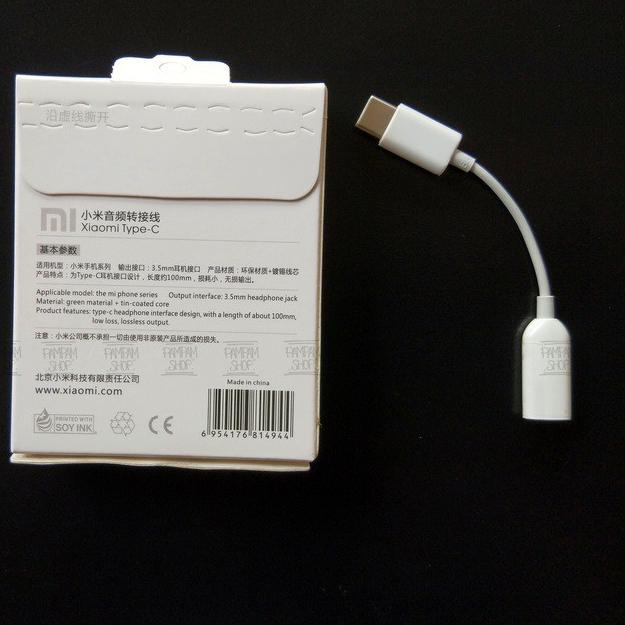 Kabel Audio Adapter Type C to Headphone Jack Adaptor Converter Headset XiaoMi Mi6 Xiao Mi A2 Ori