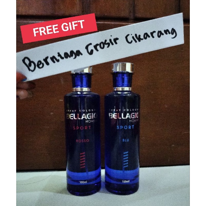 BELLAGIO PARFUM SPORT 100ML TERMURAHH FREE GIFT