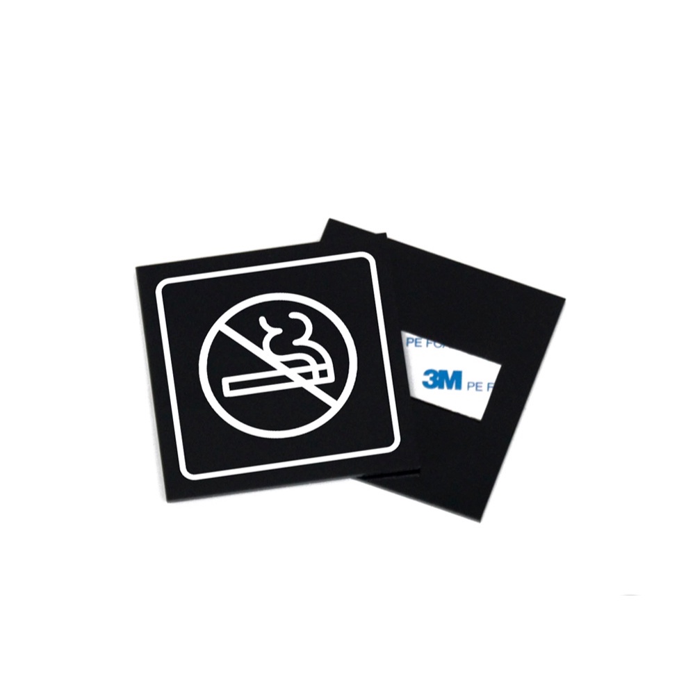 sign board dilarang merokok - sign system no smoking - sign board akrilik