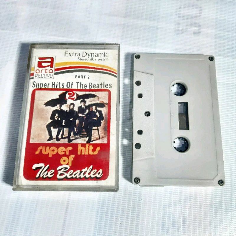kaset pita the beatles super hits of