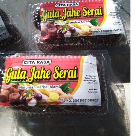 

⚡GROSIR⚡ Gula jahe Purworejo-gula jahe cita rasa serai