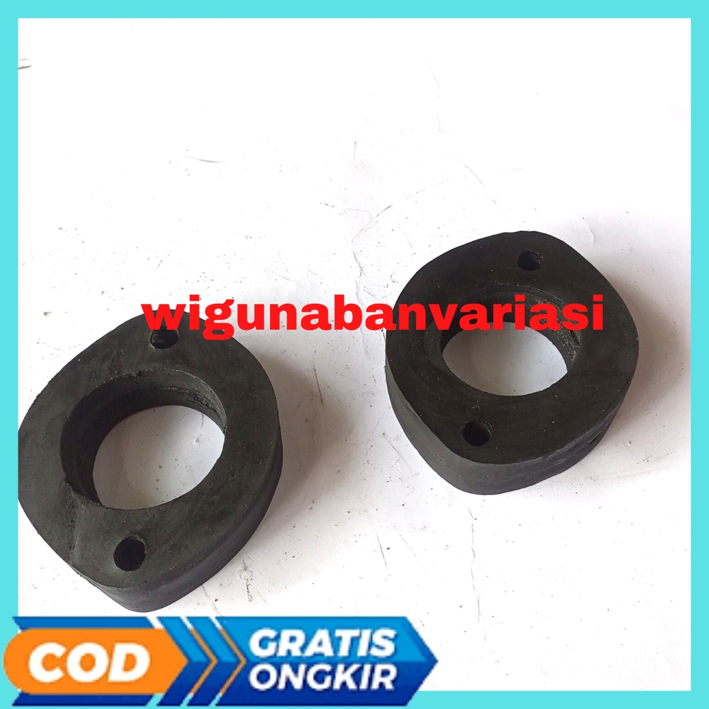 Karet Spacer Karet Tatakan Support Shock Belakang Soluna tebal 1 cm sd 3 cm Harga 1 set