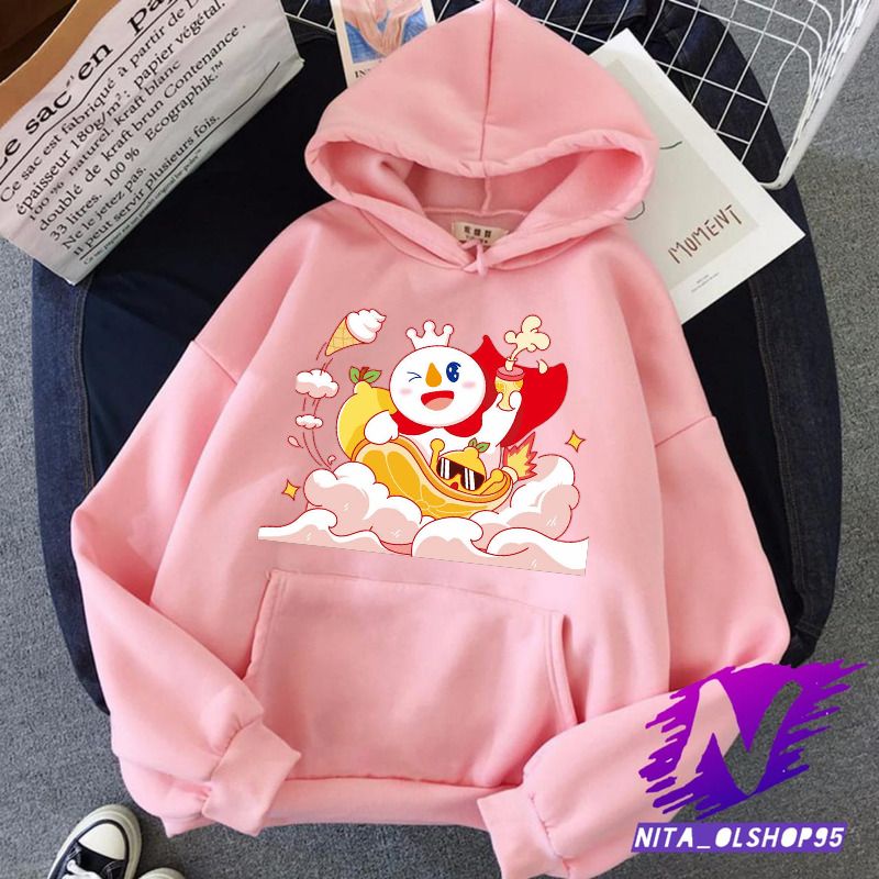 jaket sweater anak mixue