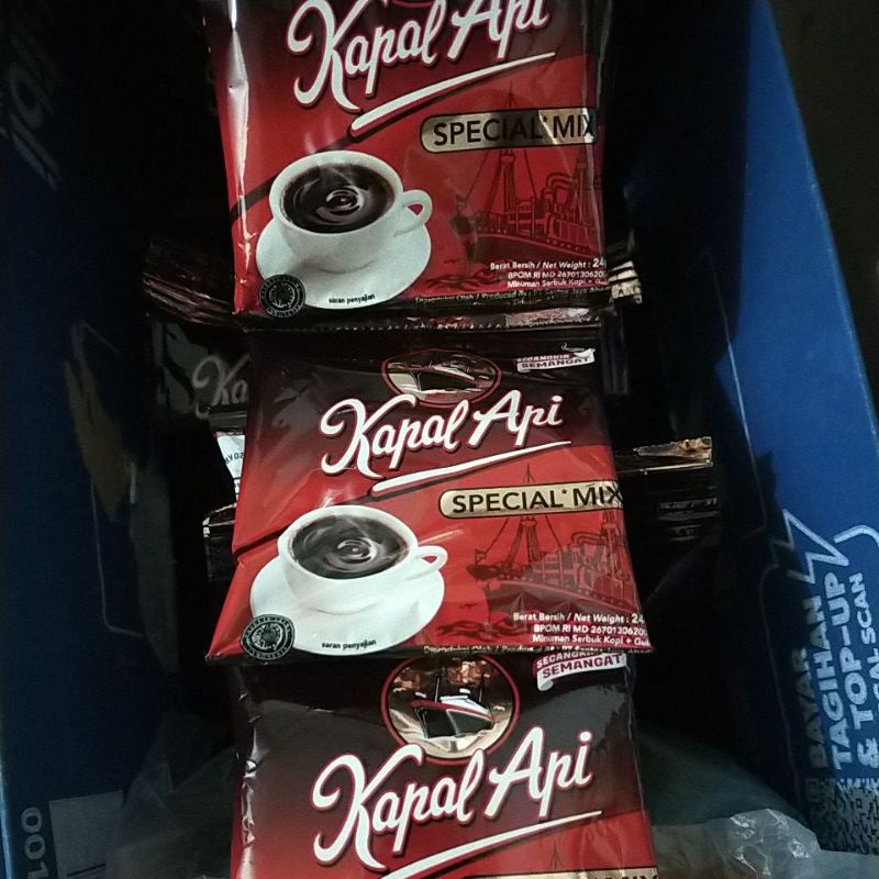 

Kopi Kapal Api Special Mix sachet rencengan