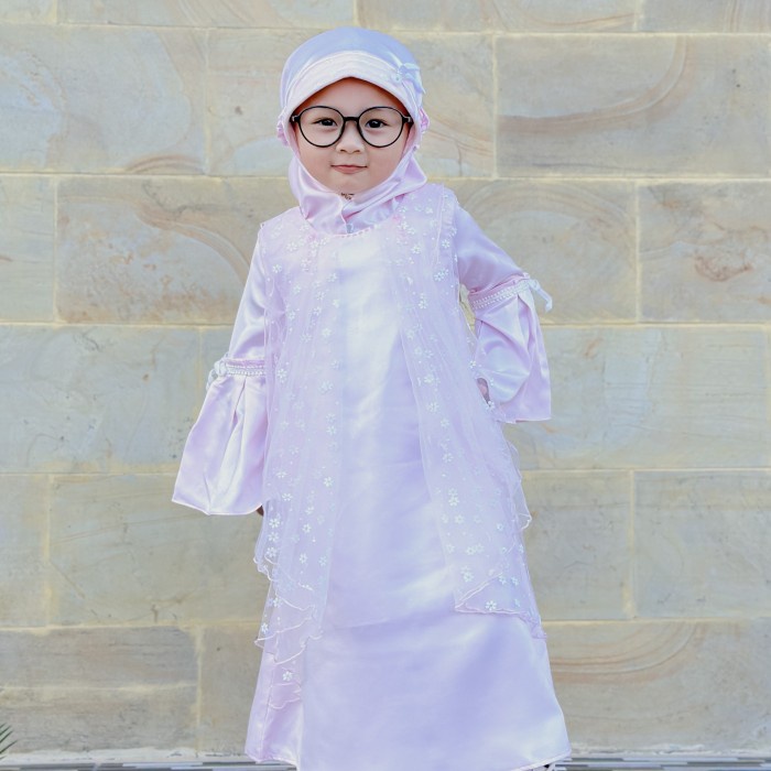 Pretty Girl - Dayana Toddler Muslim Dress - Gamis