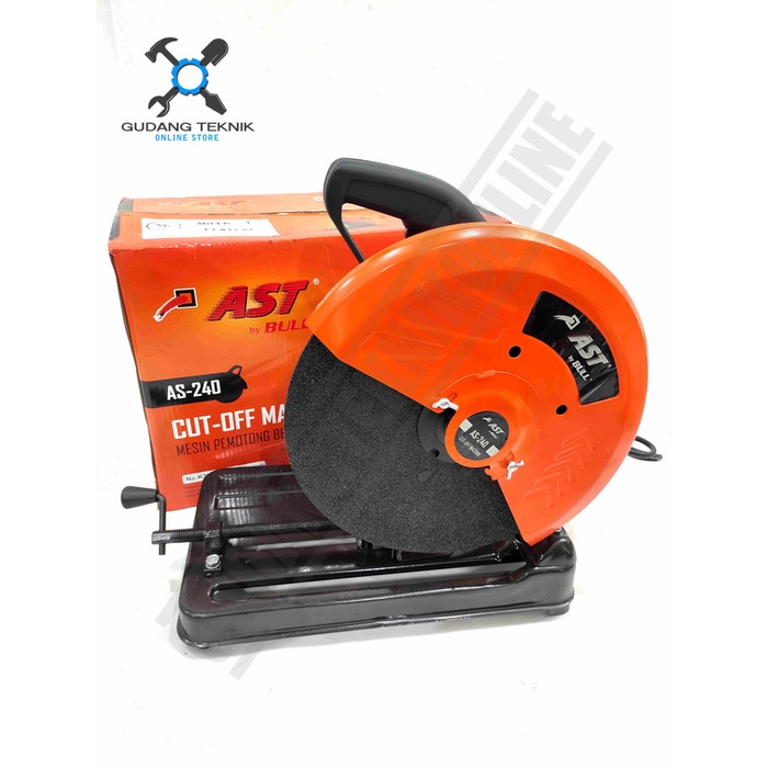 Mesin Cut Off Potong Besi 14&quot; AS240 AST / Cutting Wheel Circle Mesin Potong Pemotong Besi Aluminium Baja Ringan 14 Inch AS 240 AST