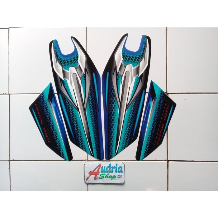 

TERLARIS | Sticker Striping Motor Yamaha Rx King 2007 Biru