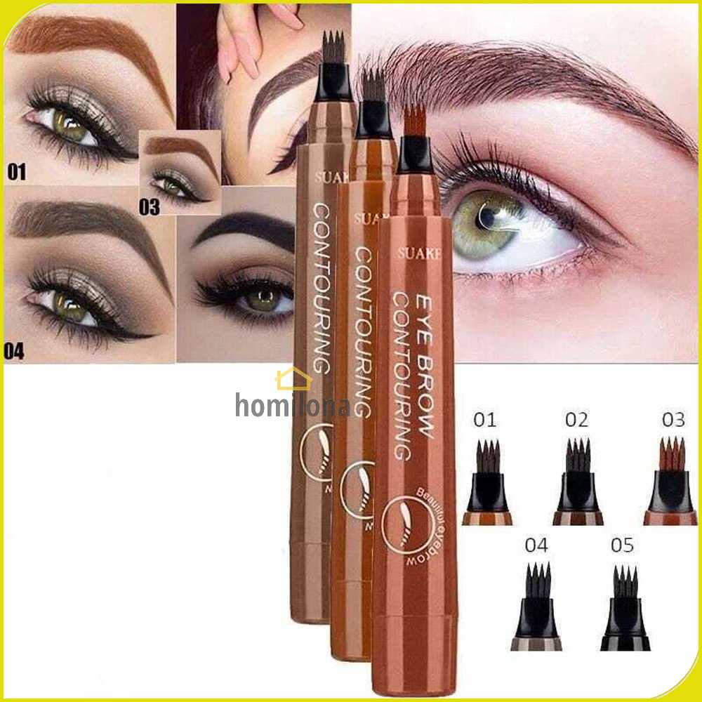 SUAKE Pensil Alis Microblading Eyebrow Tattoo Pen Waterproof - Y004