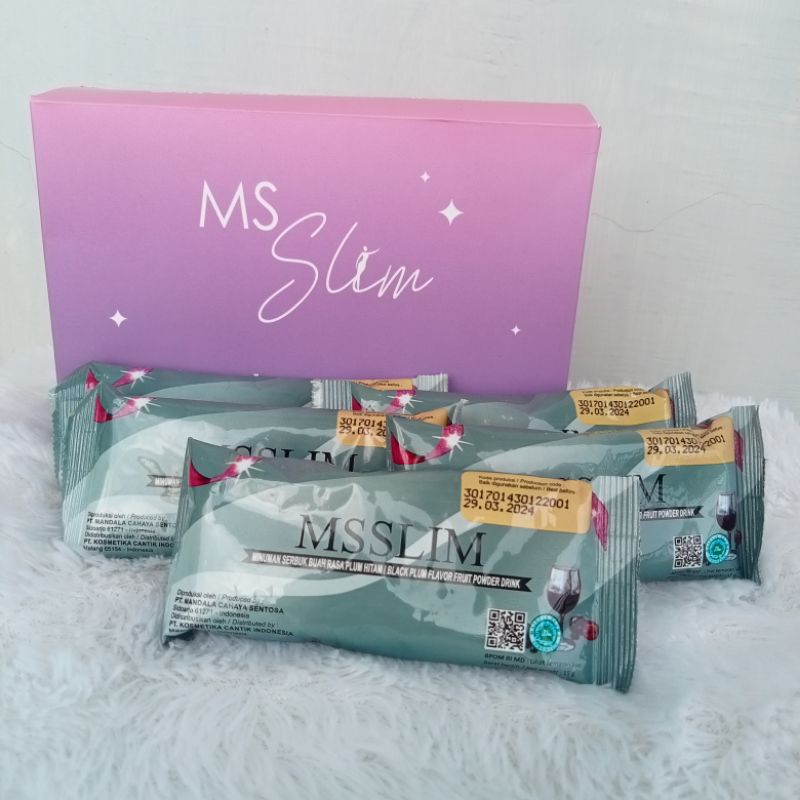 

[NEW] MS SLIM FIBER DRINK MINI PACKAGES ISI 5 SACHET