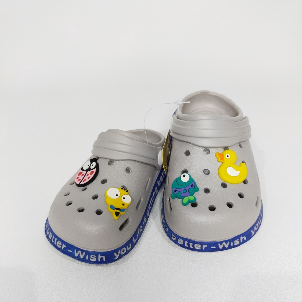 sandal crocs anak motif karakter kartun lucu
