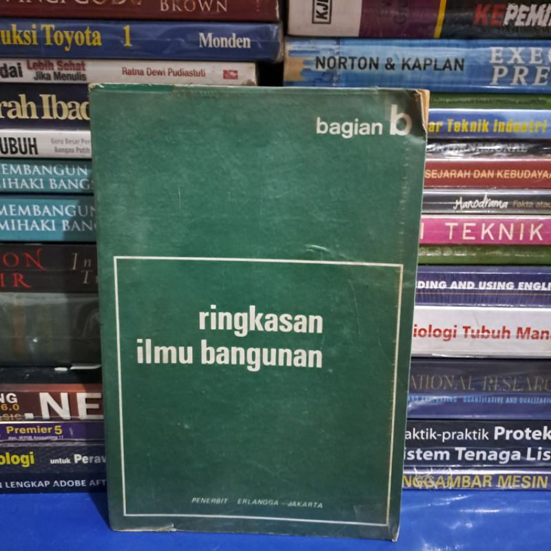 buku bekas  Ringkasan ilmu bangunan