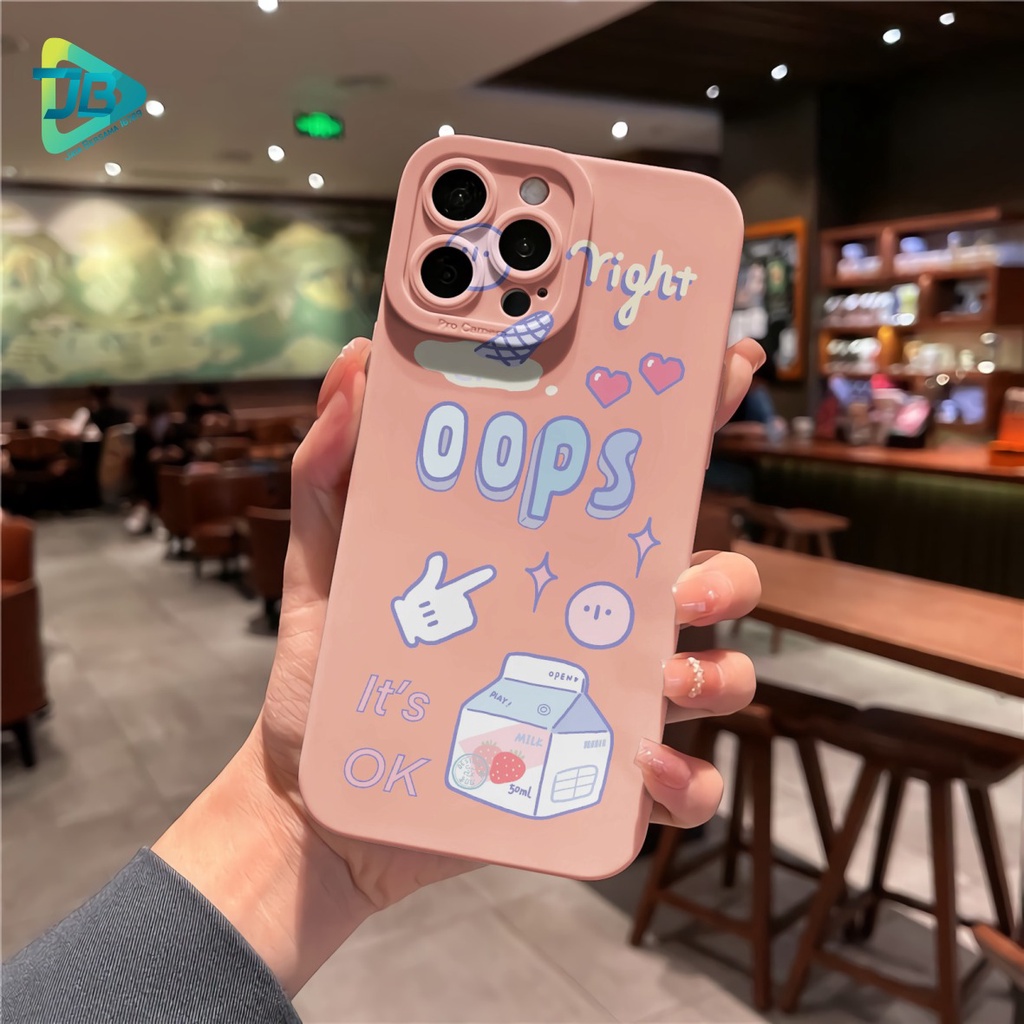 CUSTOM CASE SOFTCASE SILIKON PROCAMERA OOPS  CUSTOM OPPO A3S A1K A5S A7 A37 NEO 9 A15 A15S A16 F1S A59 A96 A52 A92 A31 A8 A33 A53 A9 A5 2020 JB6658