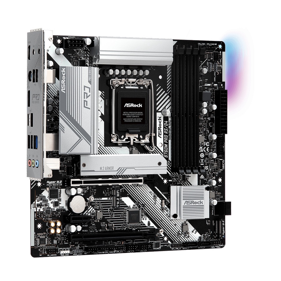 Motherboard ASROCK B760M PRO RS/D4 mATX LGA1700 HDMI DP - B760M PRO RS