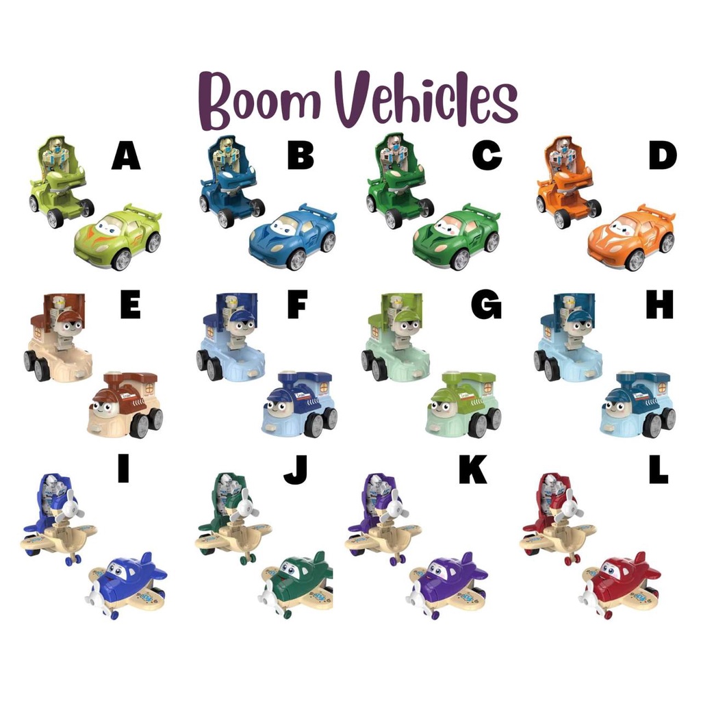 Mainana anak Boom Vehicles