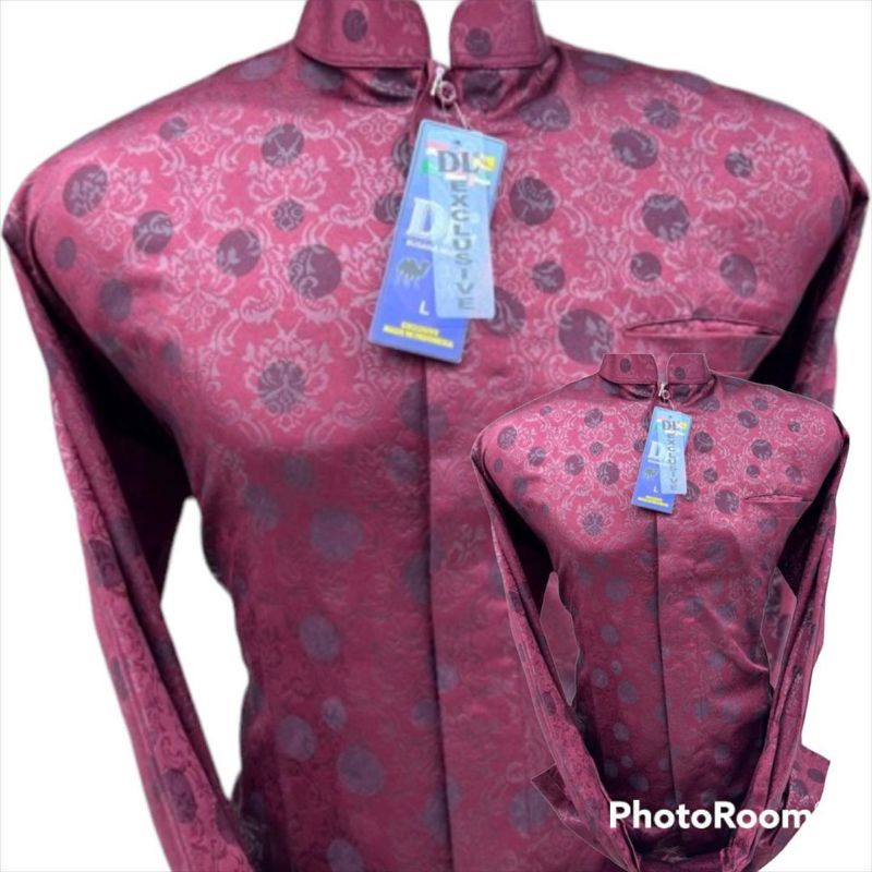 KOKO DL MOTIF BOLA LENGAN PANJANG BUSANA MUSLIM