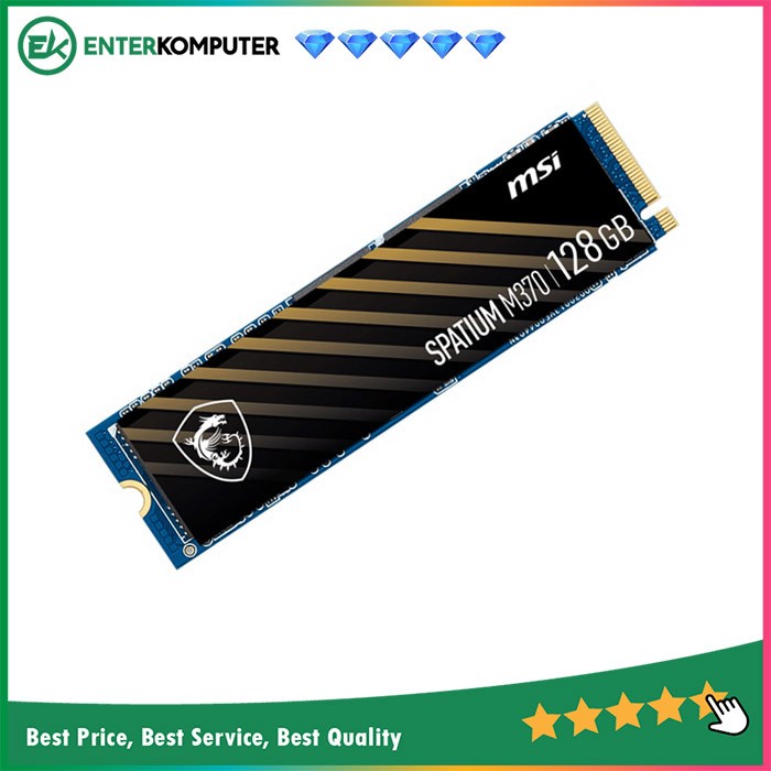 MSI Spatium M370 M.2 NVME PCIe Gen3 x4 128GB / SSD 128GB